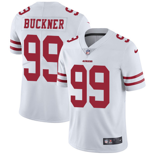 2019 Men San Francisco 49ers 99 Buckner white Nike Vapor Untouchable Limited NFL Jersey